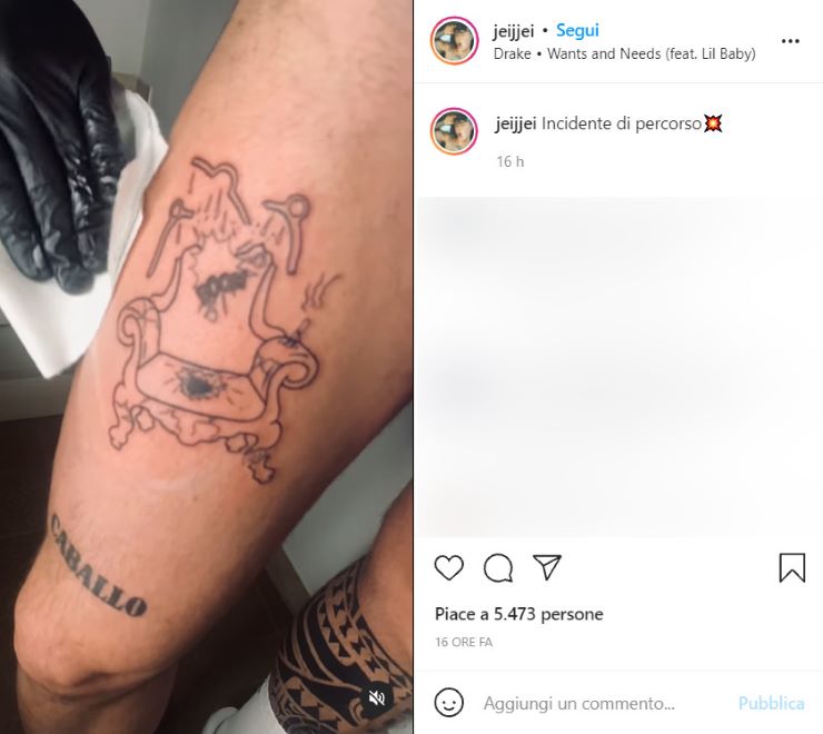 Uomini E Donne, Il Tatuaggio Di Joele Milan Per Il Programma: "Incidente Di Percorso" - Meteoweek 660_x_740_jpg