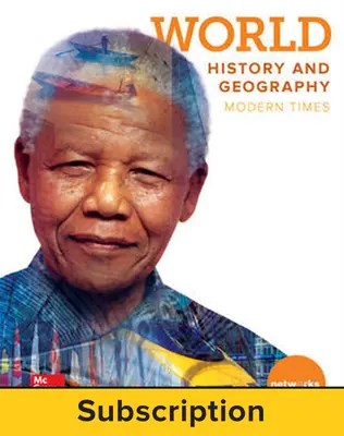 world history geography modern times c 2018