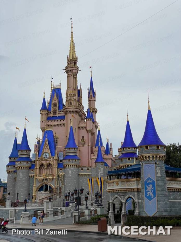 New Blue For You Magic Kingdom Castle Makeover In Detail New Blue For You Magic Kingdom Castle Makeover In Detail