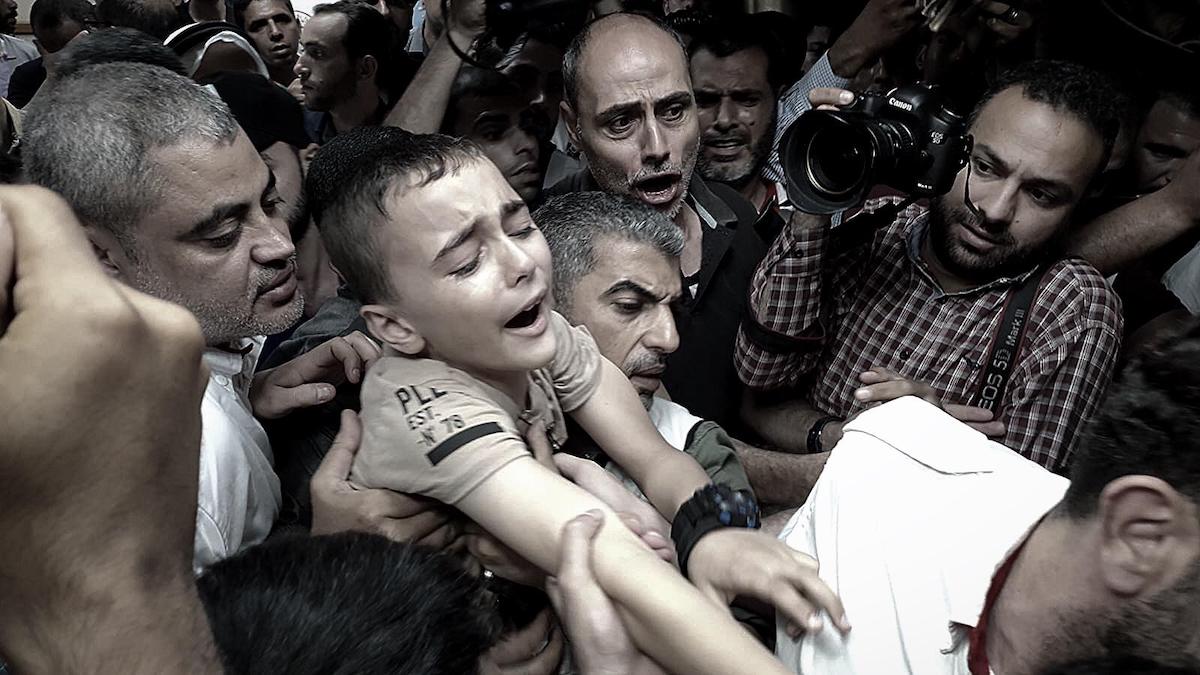 Gaza medic killed by Israel, left bereaved wife, 4 children alone, in Gaza, on 12 June 2019 [Loai El-Agha.]