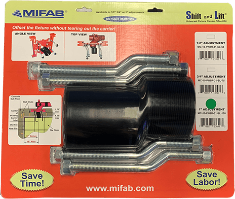 Get stronger and burn mo. Shift and Lift Universal Water Closet Carrier Offset Kit