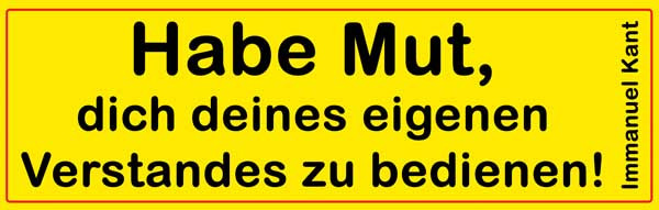 Was Ist Aufklarung Immanuel Kant Wir Mitwelt