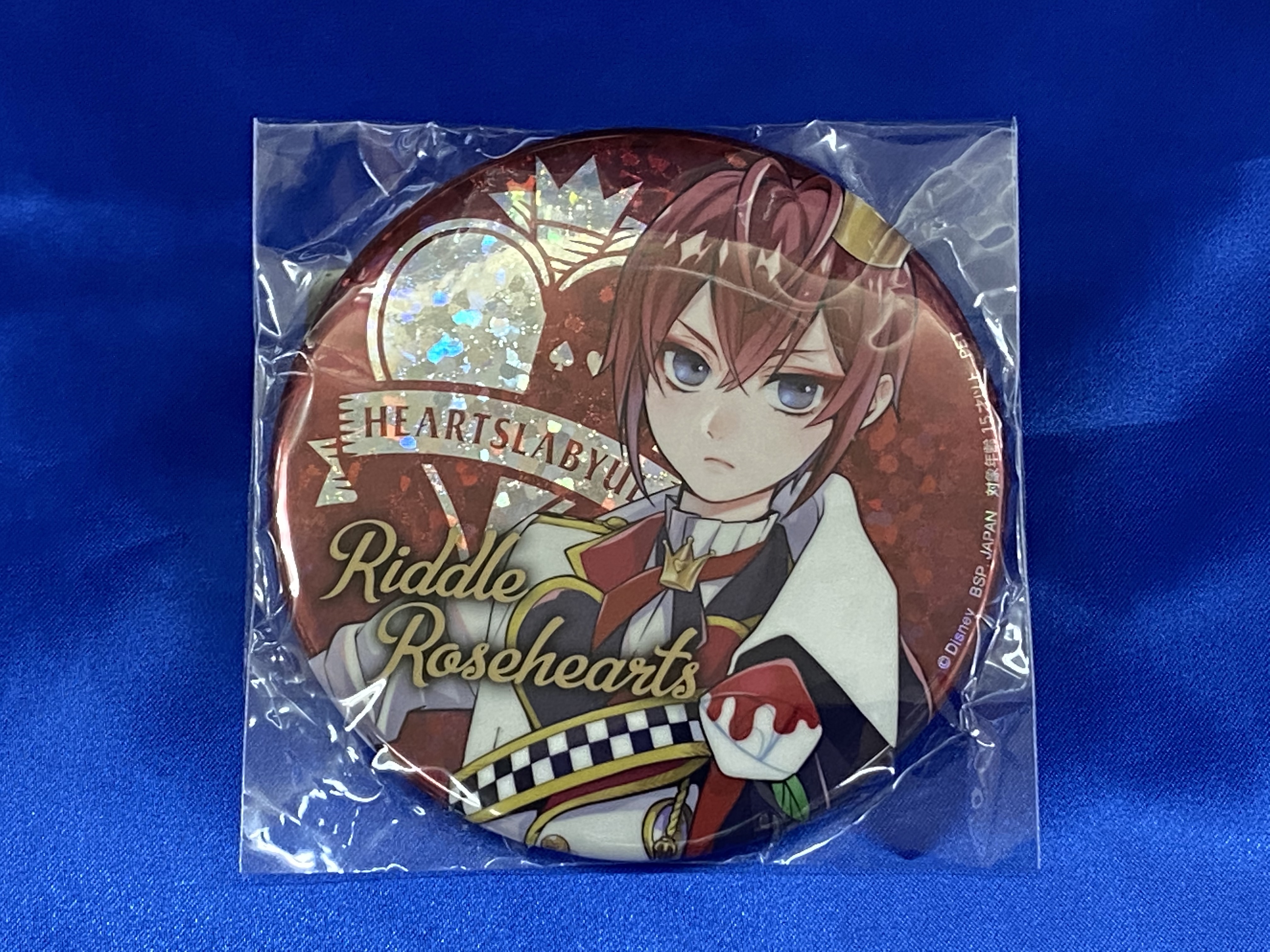 買取情報『バンプレスト（BANPRESTO）のディズニー ツイステッドワンダーランド 缶バッジ -物語のはじまり・リドル・ローズハート』