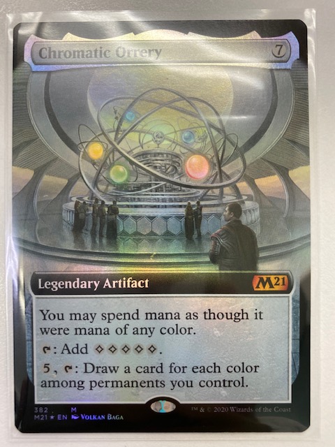 買取情報『MTG（ マジック・ザ・ギャザリング）の彩色の宇宙儀（英語版foil)』