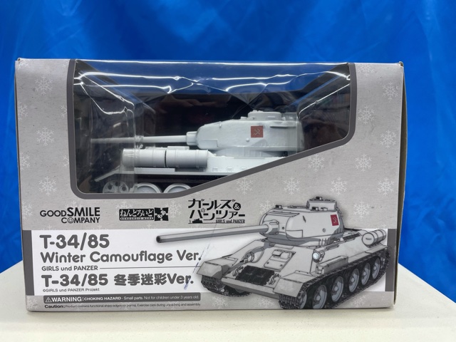 買取情報『GOODSMILECOMPANYのねんどろいどもあ　ガールズ＆パンツァー　T-34/85　冬季迷彩Ver.』