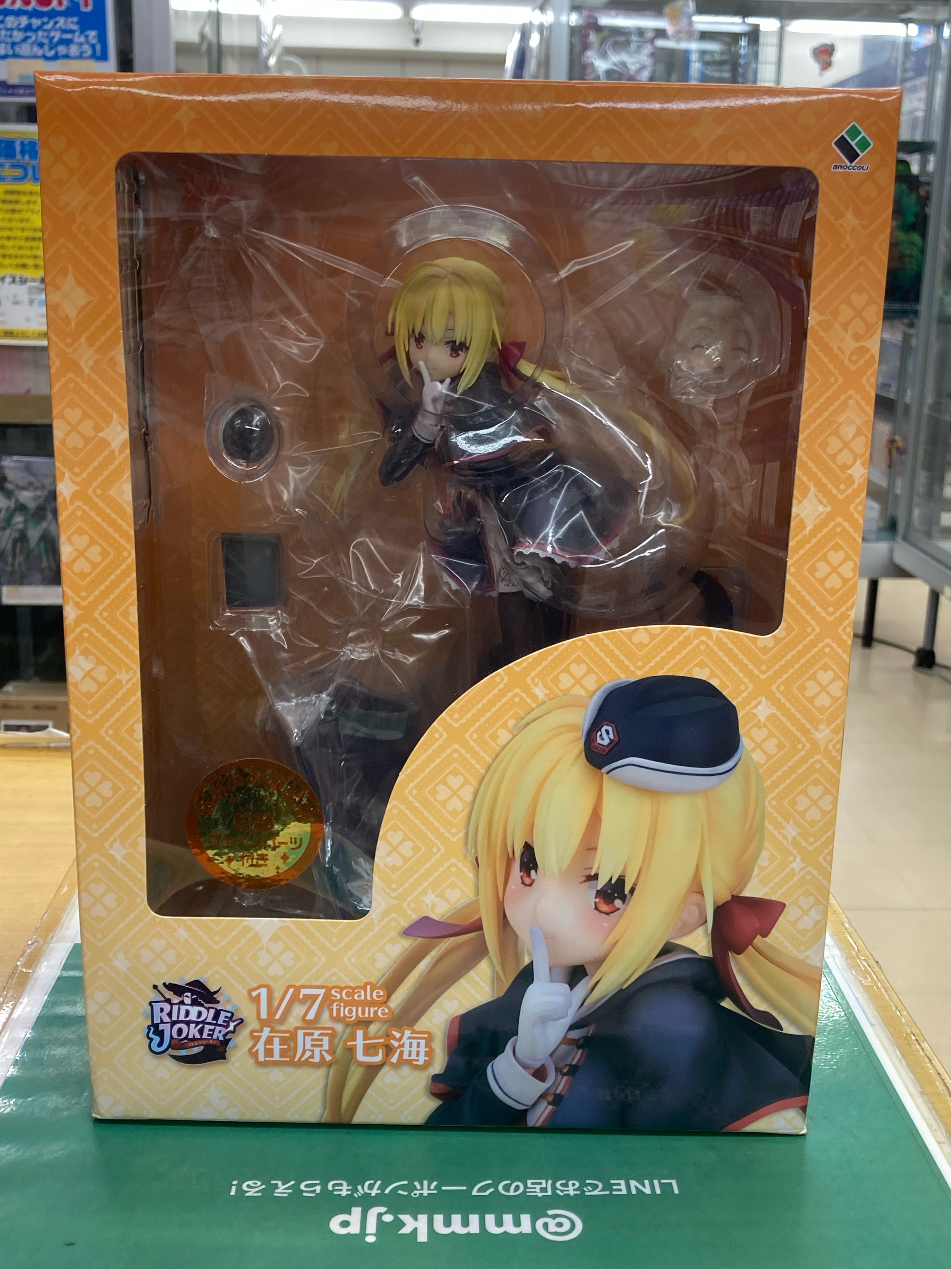 買取情報『ブロッコリーの在原七海 ​あみあみ限定版 ​「RIDDLE ​JOKER」 ​1/7 ​ABS＆PVC製塗装済み完成品』
