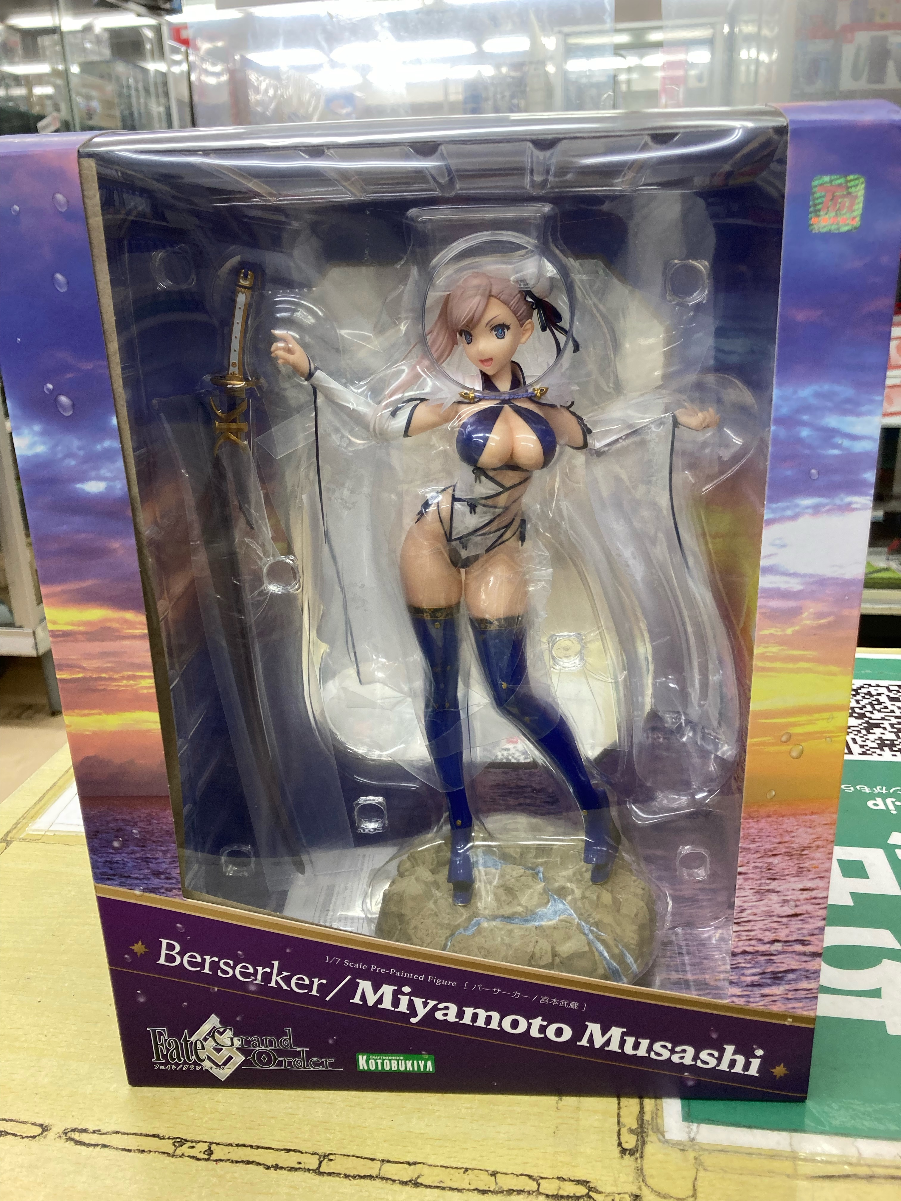 買取情報『壽屋(KOTOBUKIYA)のバーサーカー/宮本武蔵 ​「Fate/Grand ​Order」 ​1/7 ​PVC製塗装済み完成品フィギュア』