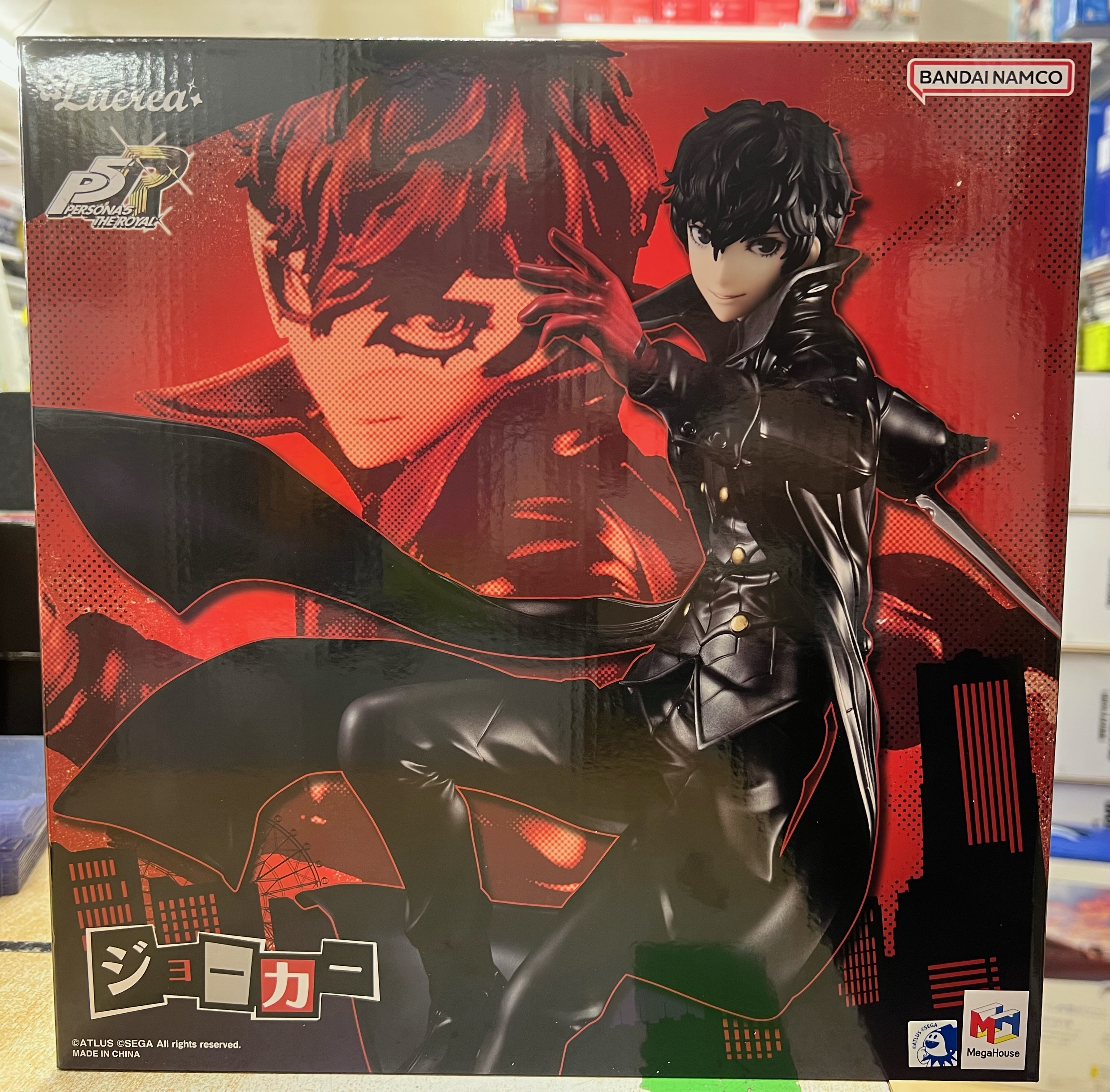 桃太郎王国 西船橋店の最新買い取り情報『メガハウス　ジョーカー ​「ペルソナ5 ​ザ・ロイヤル」 ​Lucrea ​塗装済み完成品フィギュア ​メガトレショップ＆オンラインショップ限定』