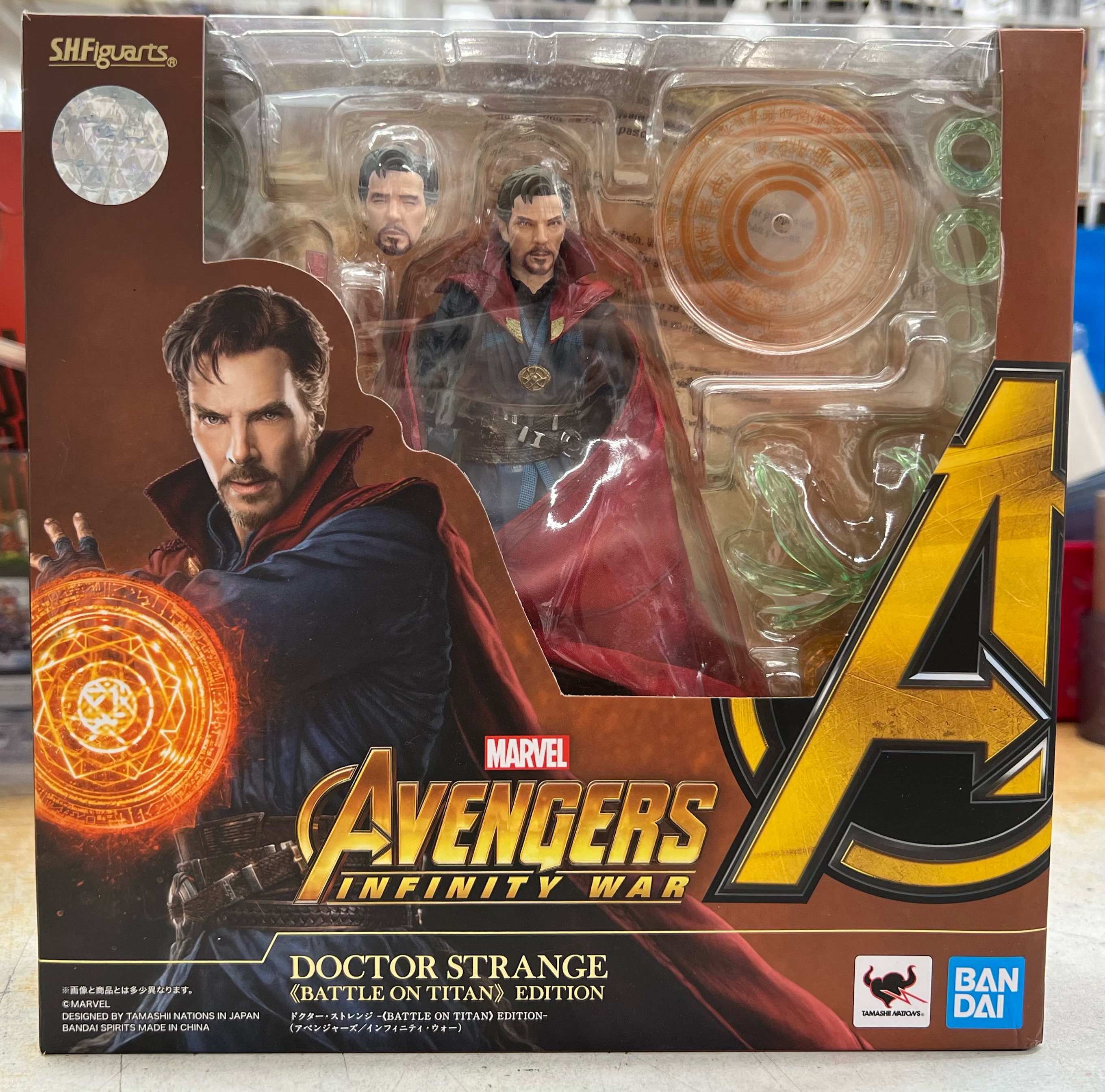 『バンダイ　S.H.Figuarts　ドクター・ストレンジ -《BATTLE ON TITAN》 EDITION-「アベンジャーズ／インフィニティ・ウォー」フィギュア』買い取りさせていただきました！！【桃太郎王国 西船橋店の買取情報をお知らせします】