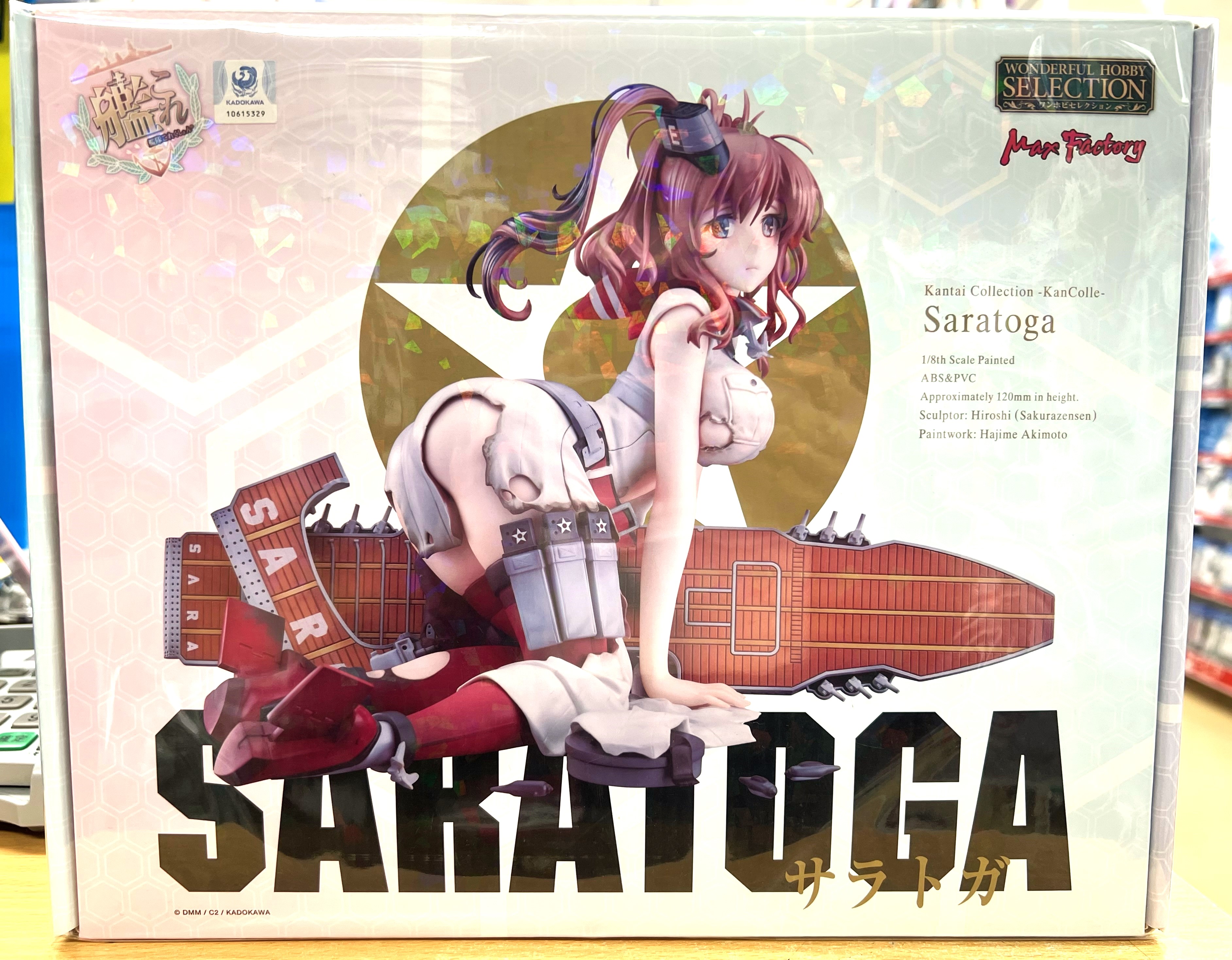 『マックスファクトリー　Saratoga(サラトガ) ​「艦隊これくしょん～艦これ～」 ​ワンホビセレクション ​1/8スケールフィギュア（​GOODSMILE ​ONLINE ​SHOP限定）』買い取りさせていただきました！！【桃太郎王国 西船橋店の買取情報をお知らせします】