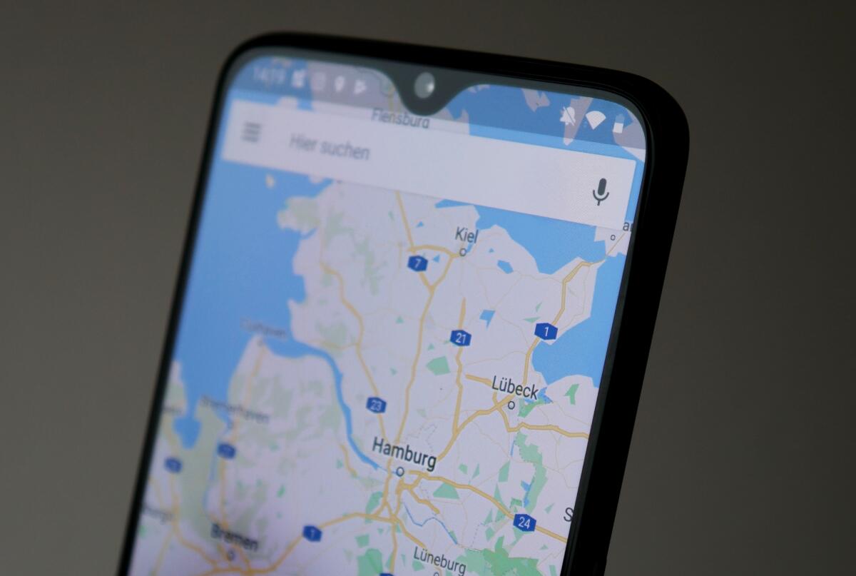 Google Maps Anzeige der Geschwindigkeit beim Fahren kommt
