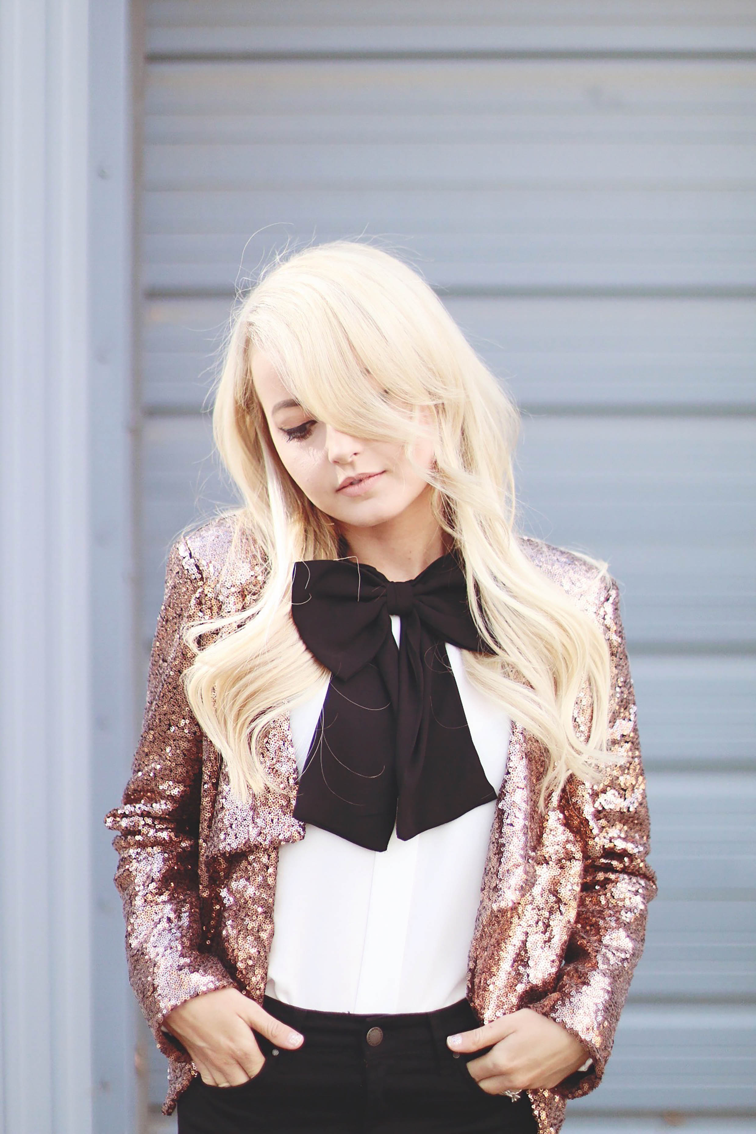 ️ free shipping over $75. SEQUIN BLAZER