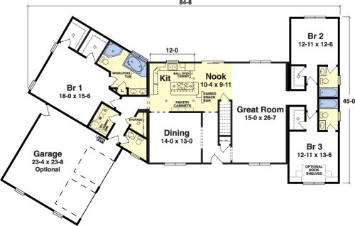 Wonderful Raised Ranch Floor Plans 7