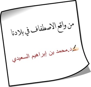 من واقع الاصطفاف في بلادنا