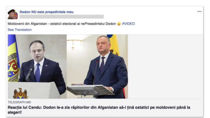 AngajaÈi Ai Guvernului Moldovei ImplicaÈi In Atacuri Mediatice Inainte De Alegerile Parlamentare Moldova Times