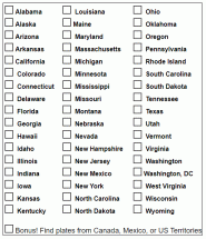 Printable List Of 50 States Printable List Of 50 States
