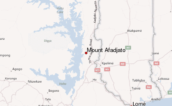 For this post i'll walk you through another featured location in my novel: Mount Afadjato Mountain Information