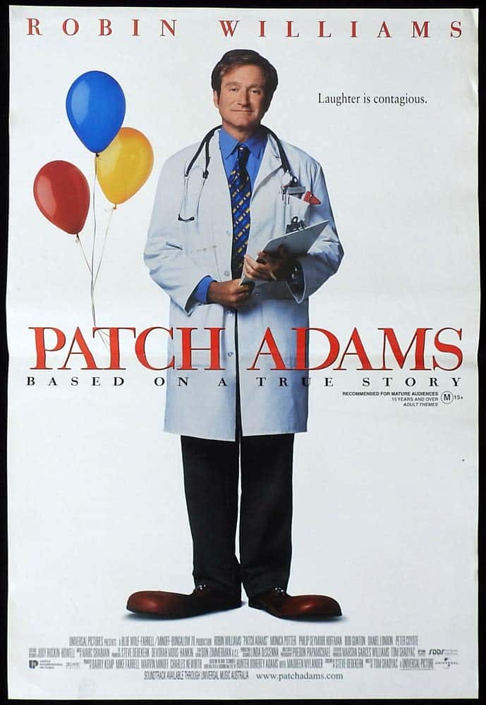 Letterboxd — your life in film. Patch Adams Original Daybill Movie Poster Robin Williams Philip Seymour Hoffman Moviemem Original Movie Posters