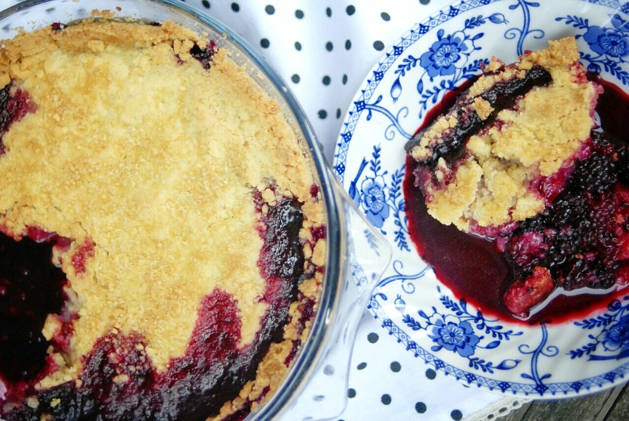 blackberry crumble 水果金寶 (黑莓)