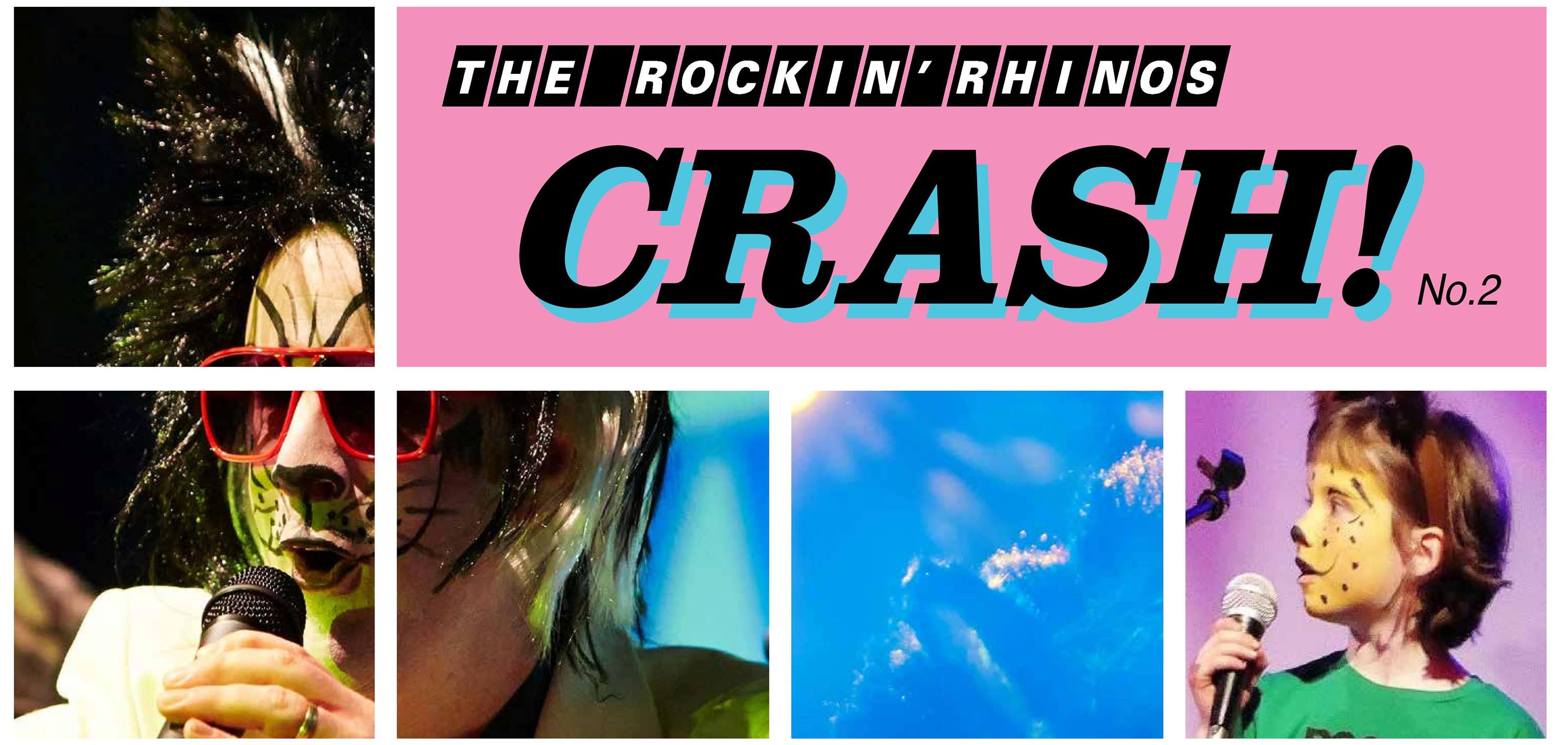 Album review The Rockin’ Rhinos Crash! MsCrow