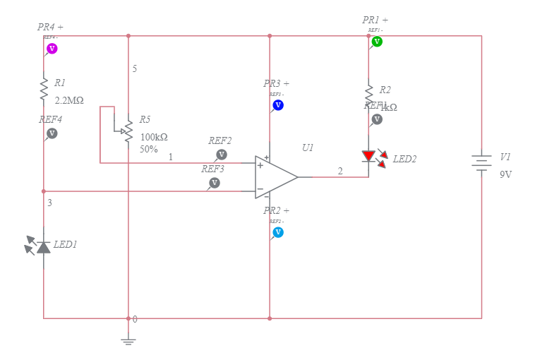 circuit diagram of light sensor - Circuit Diagram
