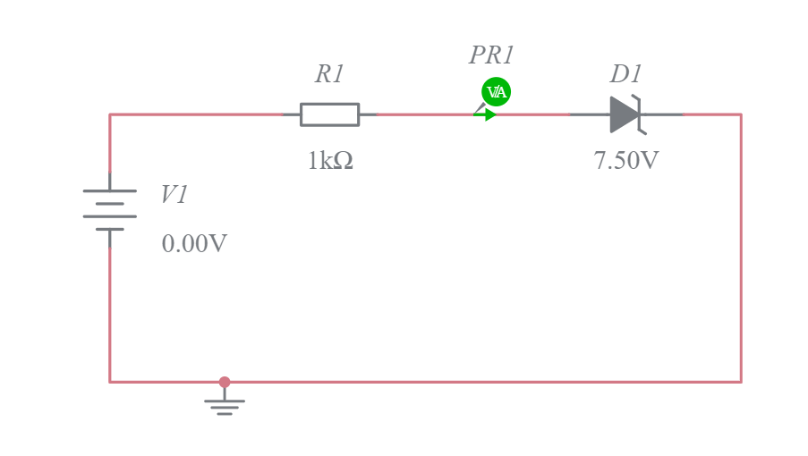 Zener Diode Forward Bias Circuit Diagram Circuit Diagram
