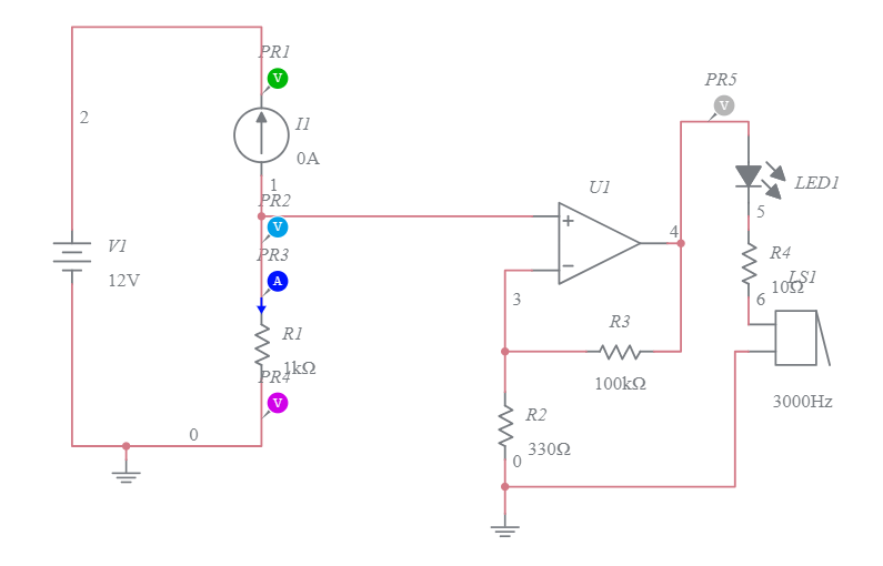 Schematic Diagram Of Light Sensor Circuit Diagram