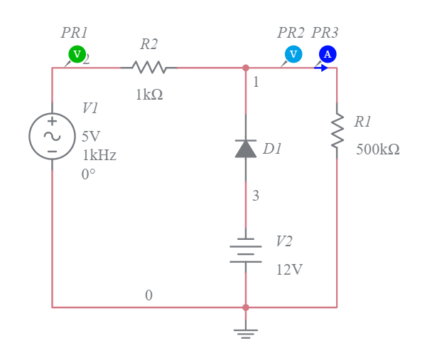 Parallel Clipper Circuit Circuit Diagram