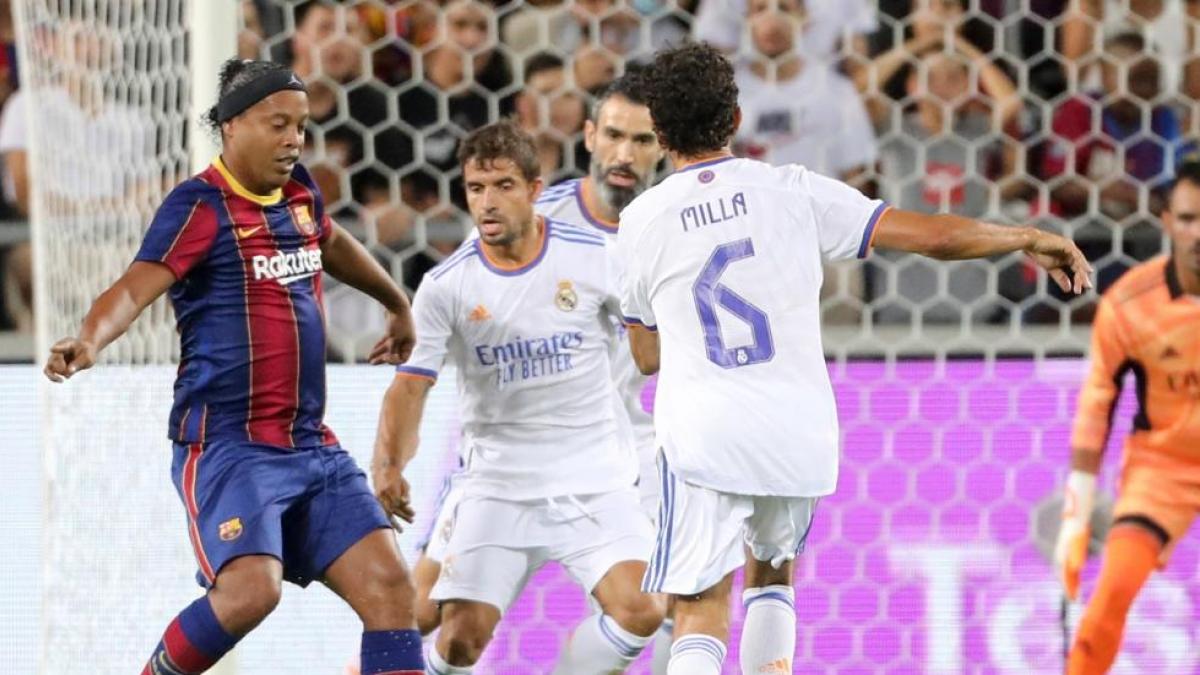 Se aplazó su partido ante el athletic en el bernabéu y carlo ancelotti se ha. Barca Real Madrid Resumen Resultado Y Goles El Clasico De Leyendas