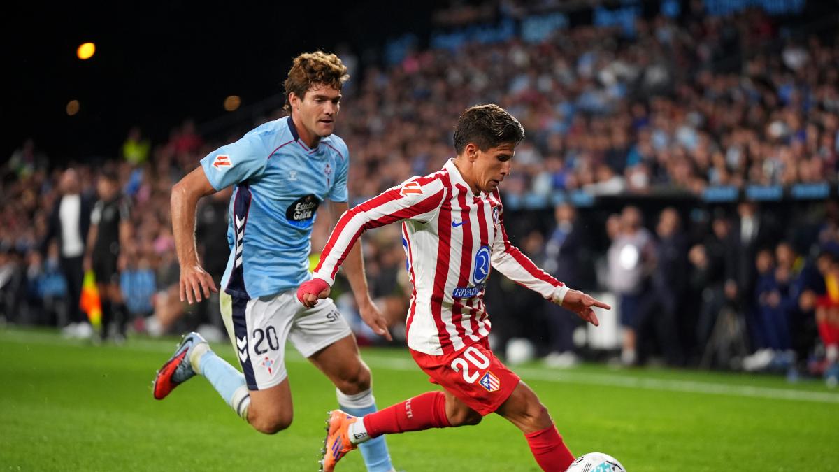Reparto de puntos entre Celta y Atlético de Madrid