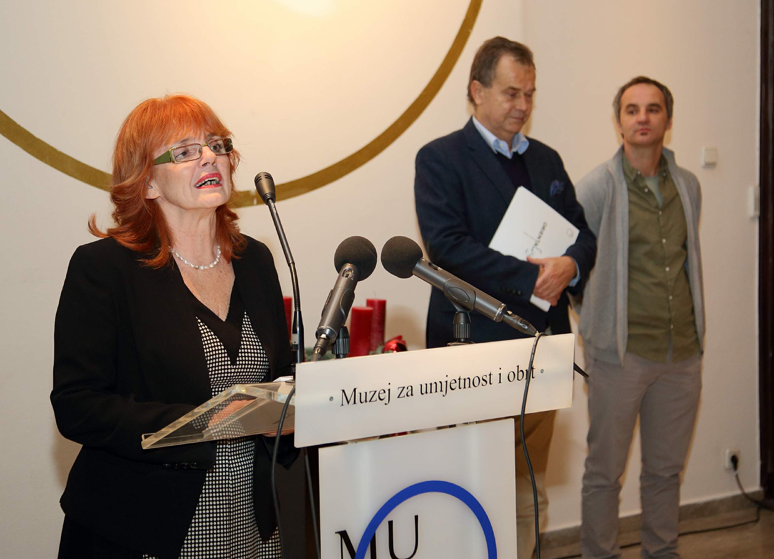 Vesna Kusin, Miroslav Gašparović i Matko Vekić