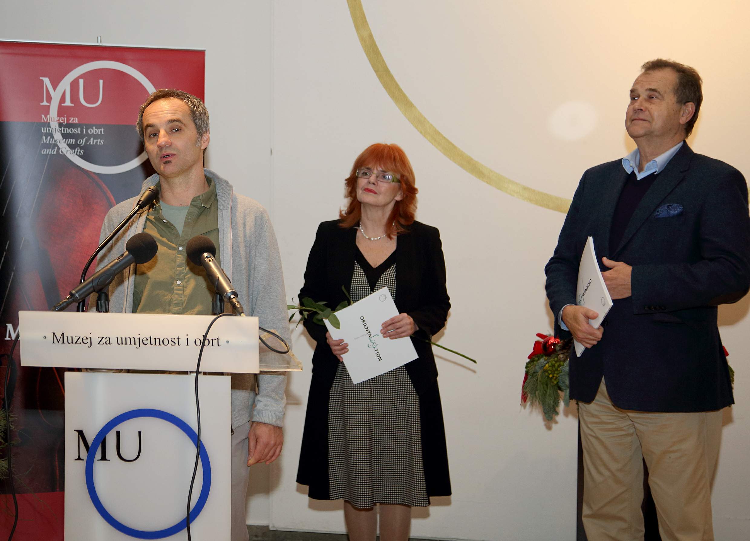 Matko Vekić, Vesna Kusin i Miroslav Gašparović