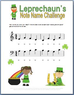 note name worksheets my fun piano studio