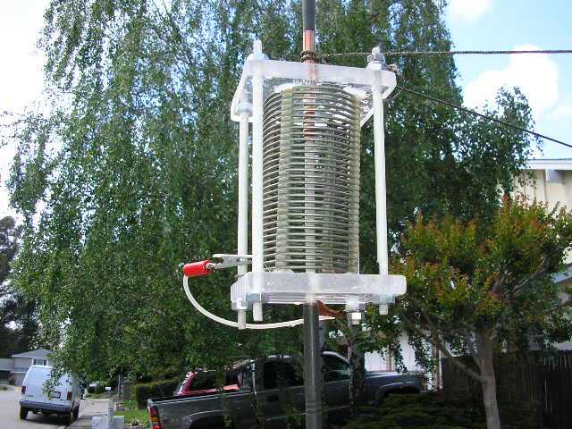 30 microhenry center loading coil assembly between MS-116 and 117 sections