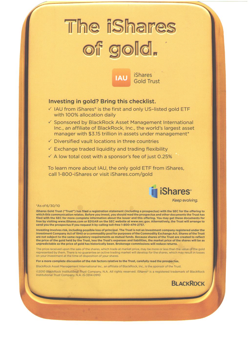 Gold is a great investment because it maintains its value in the long term. Advertising To The Investor Naissance Partners