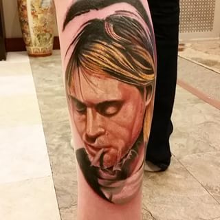 Best 80 Kurt Cobain Tattoos - Nsf - Music Magazine 320_x_320_jpg