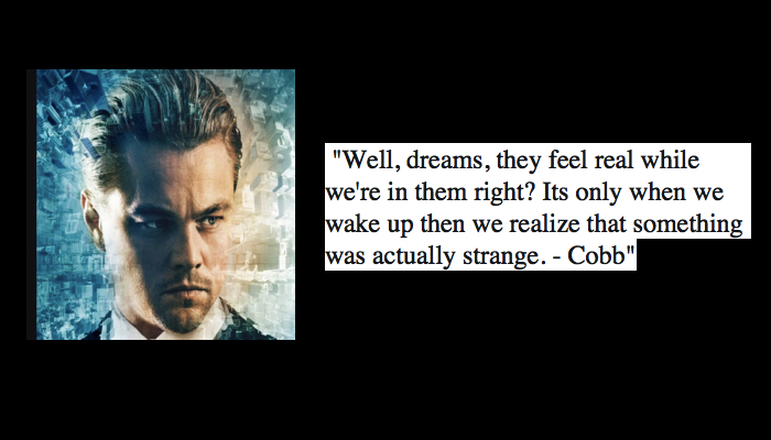 · “there's a point where we just let the music take over everything.” · “she had locked something away, · “you&nbsp;. Best Inception Movie Quotes Nsf Music Magazine