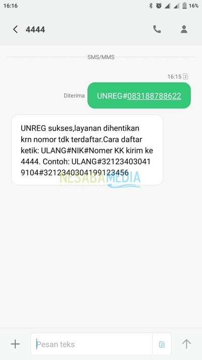 · buka fitur sms di hp. 2 Cara Unreg Kartu Axis Yang Sudah Diregistrasi Terbaru 2021