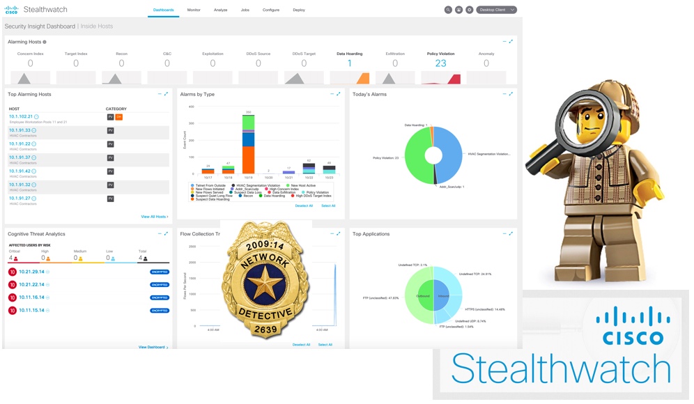 Stealthwatch The Detective Command Console"