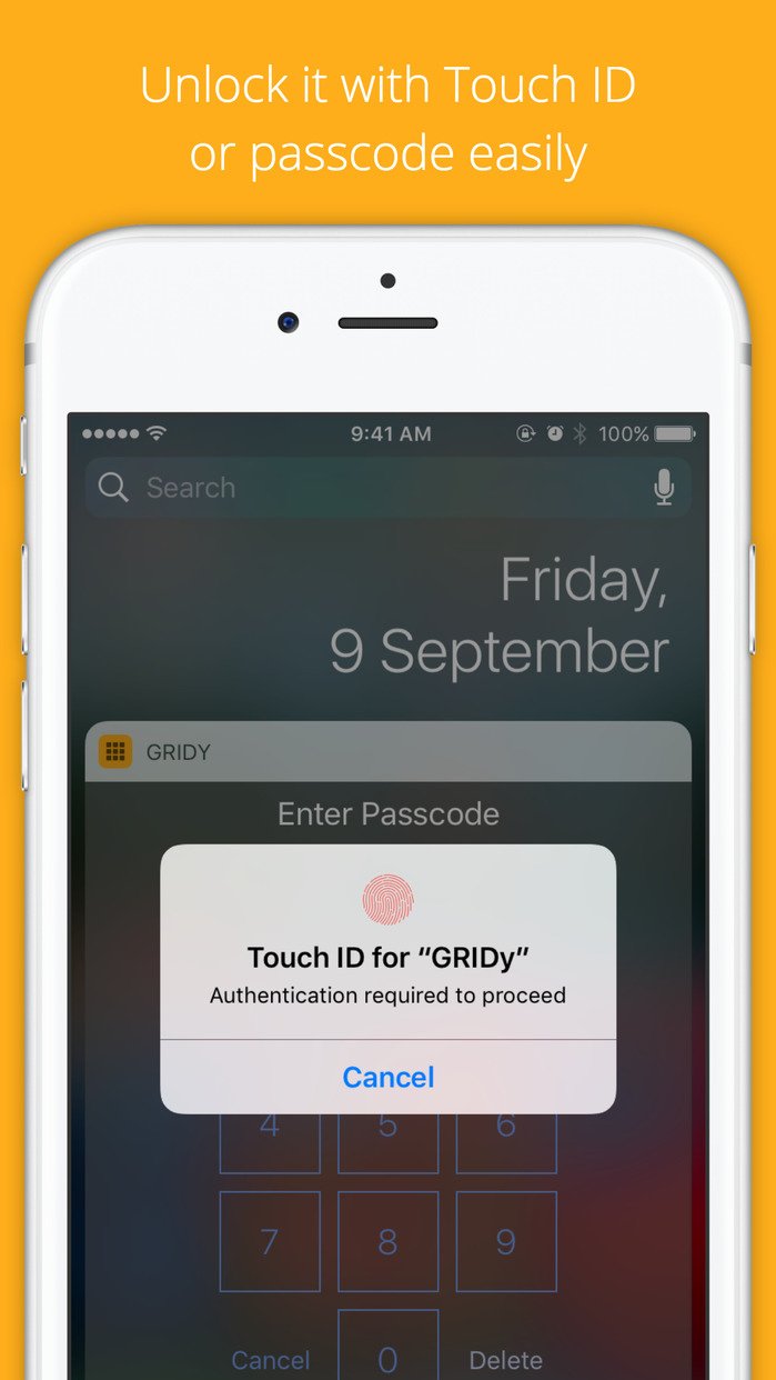[限時免費] 在通知中心直接查看喜歡的照片！《GRIDy》限免中