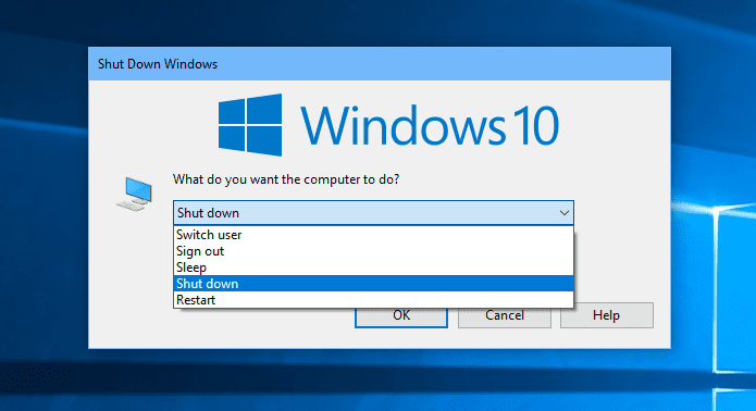 How Many Ways To Shut Down And Restart Your Windows 10 Computer Next Of Windows