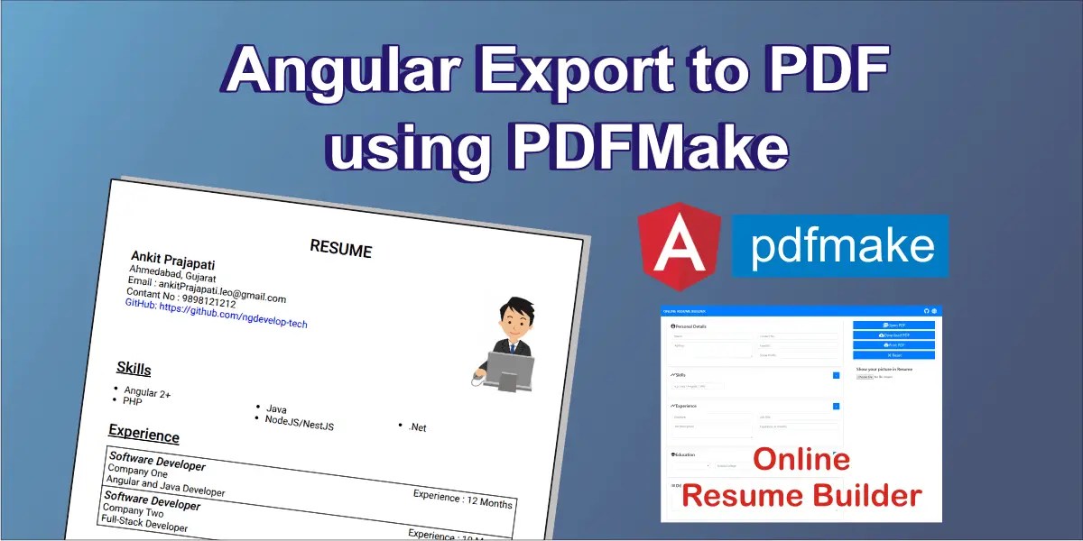 Pdf & print by bestwebsoft. Angular 5 6 7 8 Export To Pdf Using Pdfmake Generate Client Side Pdf