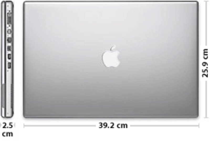 857 laptops ab 279,00 € Apple Powerbook G4 17 Zoll - Notebookcheck.com Externe Tests