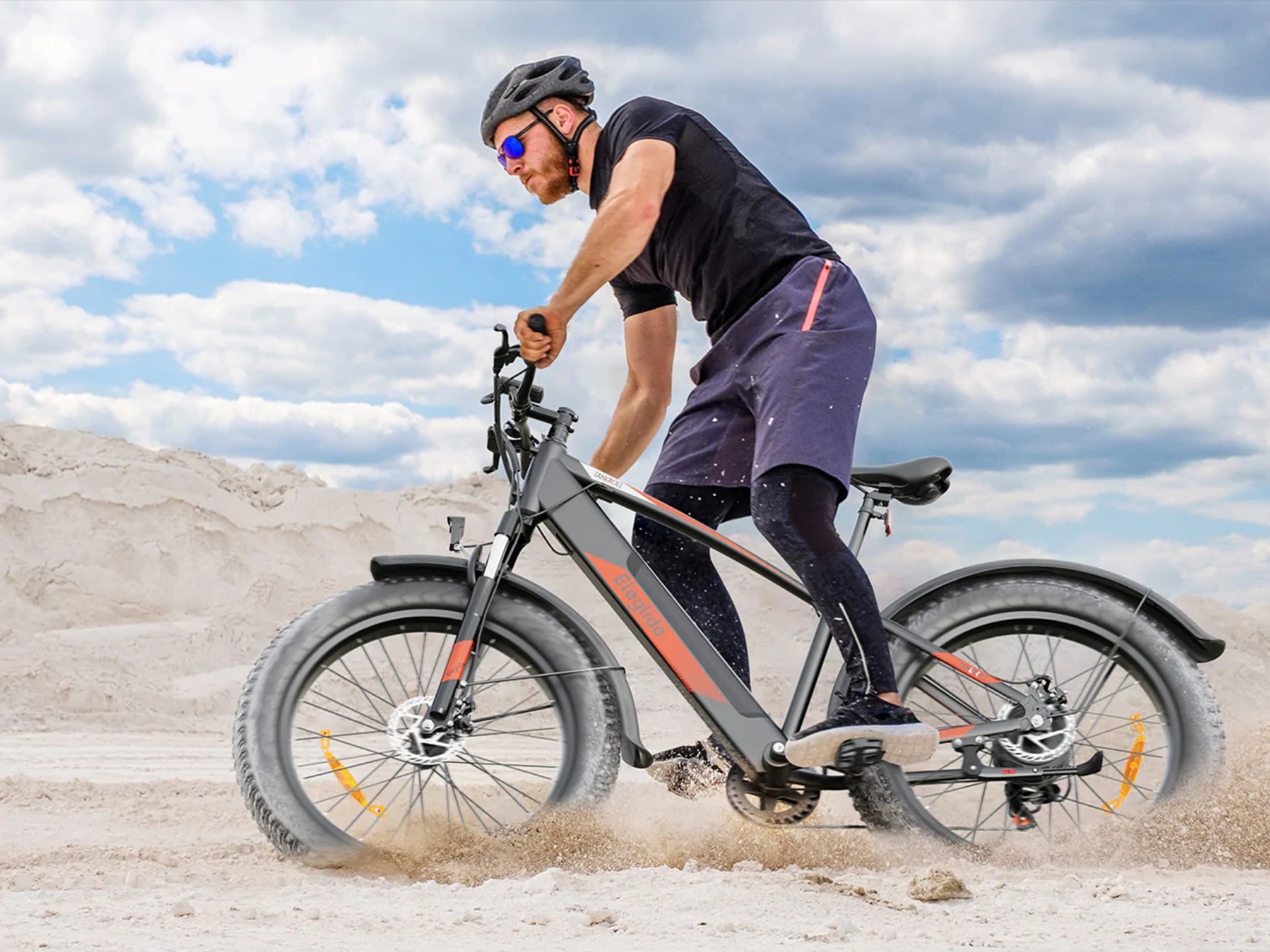 Eleglide Tankroll fattire electric bicycle has 70 km range and 740 W
