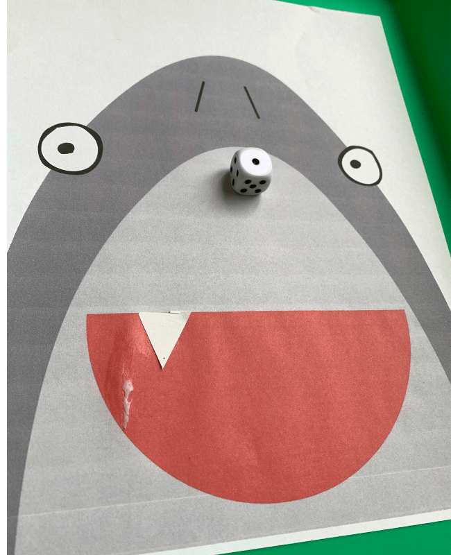 shark math game for preschool no time for flash cards