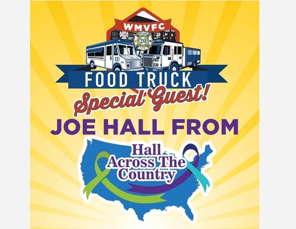 Join Us Tonight for WMVFC’s Food Truck Tuesday Featuring a Special Guest: Esteemed Mental Health Advocate! Join Us Tonight for WMVFC’s Food Truck Tuesday Featuring a Special Guest: Esteemed Mental Health Advocate!