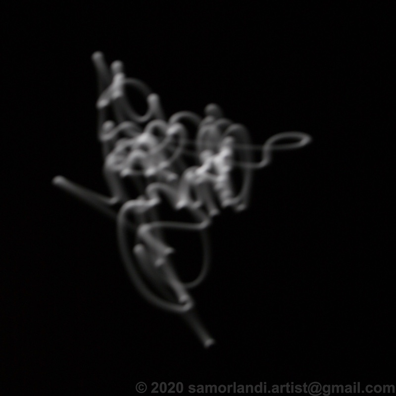 As the curator of the national air . Digital Exhibition: Sam Orlandi's 'Lunar Lines: Drawing with the Moon