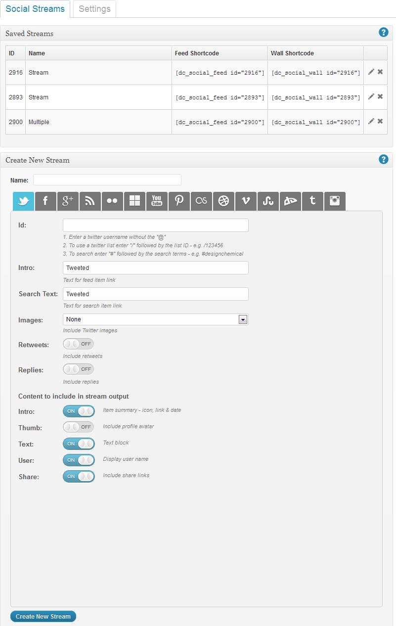 Jetpack handles my site security and backups so i can focus on creation. Wordpress Plugin - Wordpress Social Stream Help Documentation
