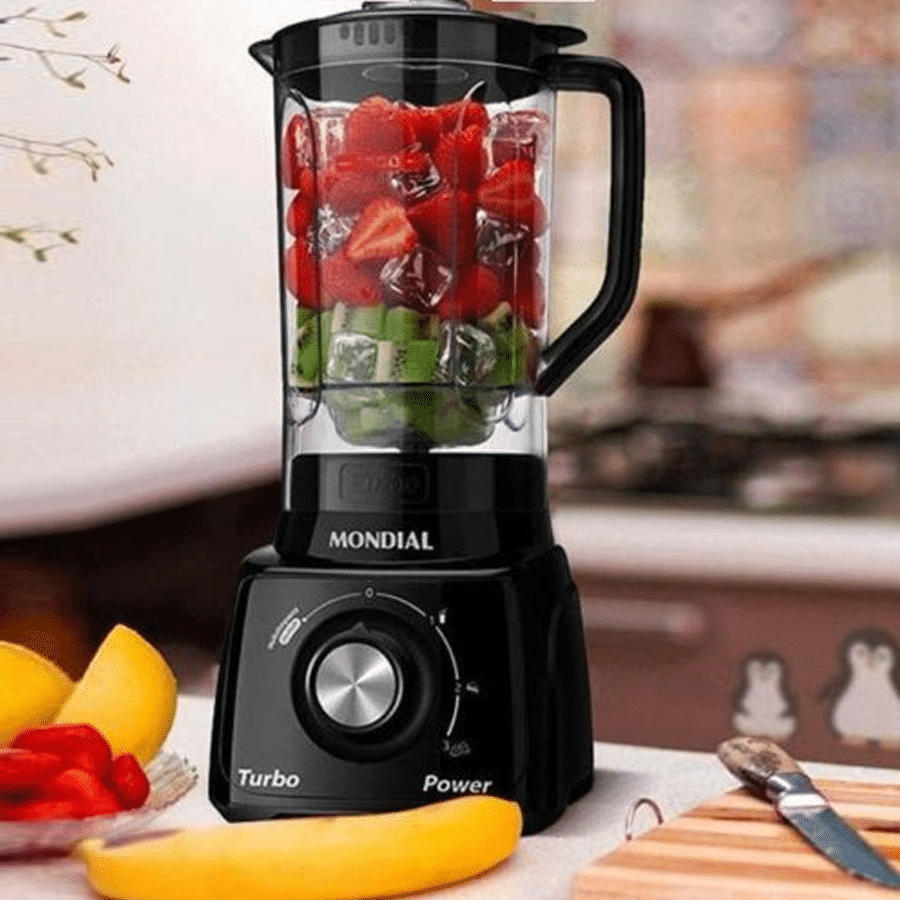 Liquidificador Mondial Turbo Power L99 FB com 3