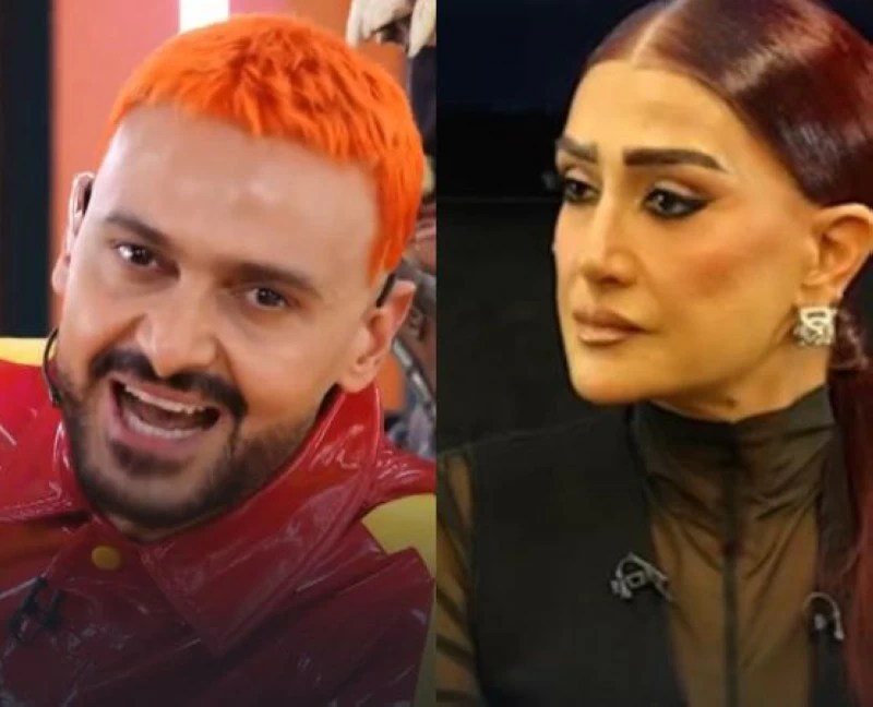إصابة غادة عبدالرازق خلال المقلب.. ورامز يسخر: &laquo;يا ما ضربت مخرجين&raquo;